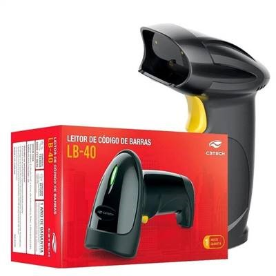 LEITOR COD 1D USB LB-40BK C3TECH