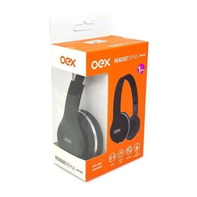 HEADSET STYLE HP103 CINZA 48.5826 OEX@